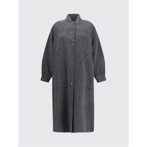 Weekend Max Mara Coat Woman Charcoal